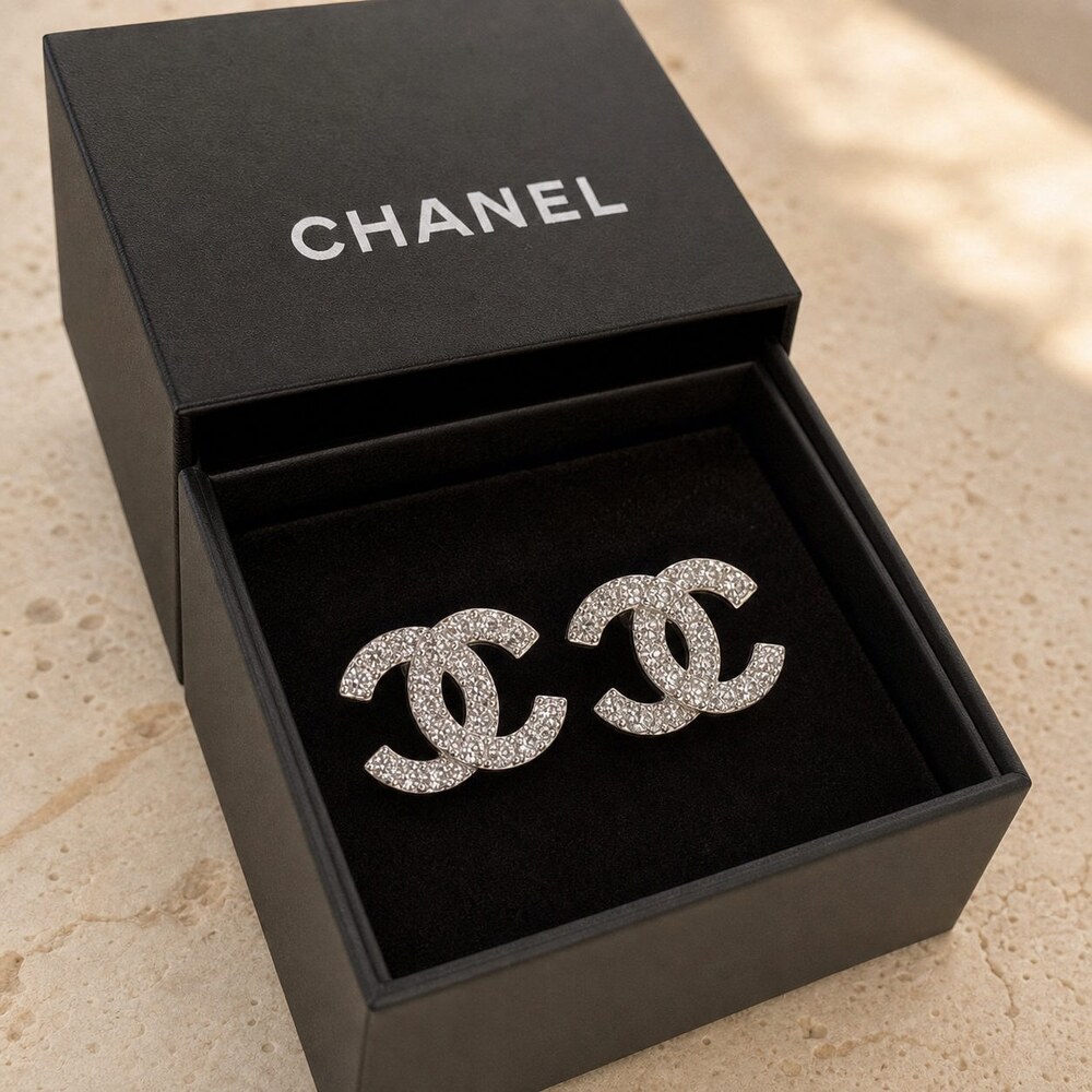 CHANEL Classic Parisian Earrings Style 44 | New with Box - Picture 3 of 9